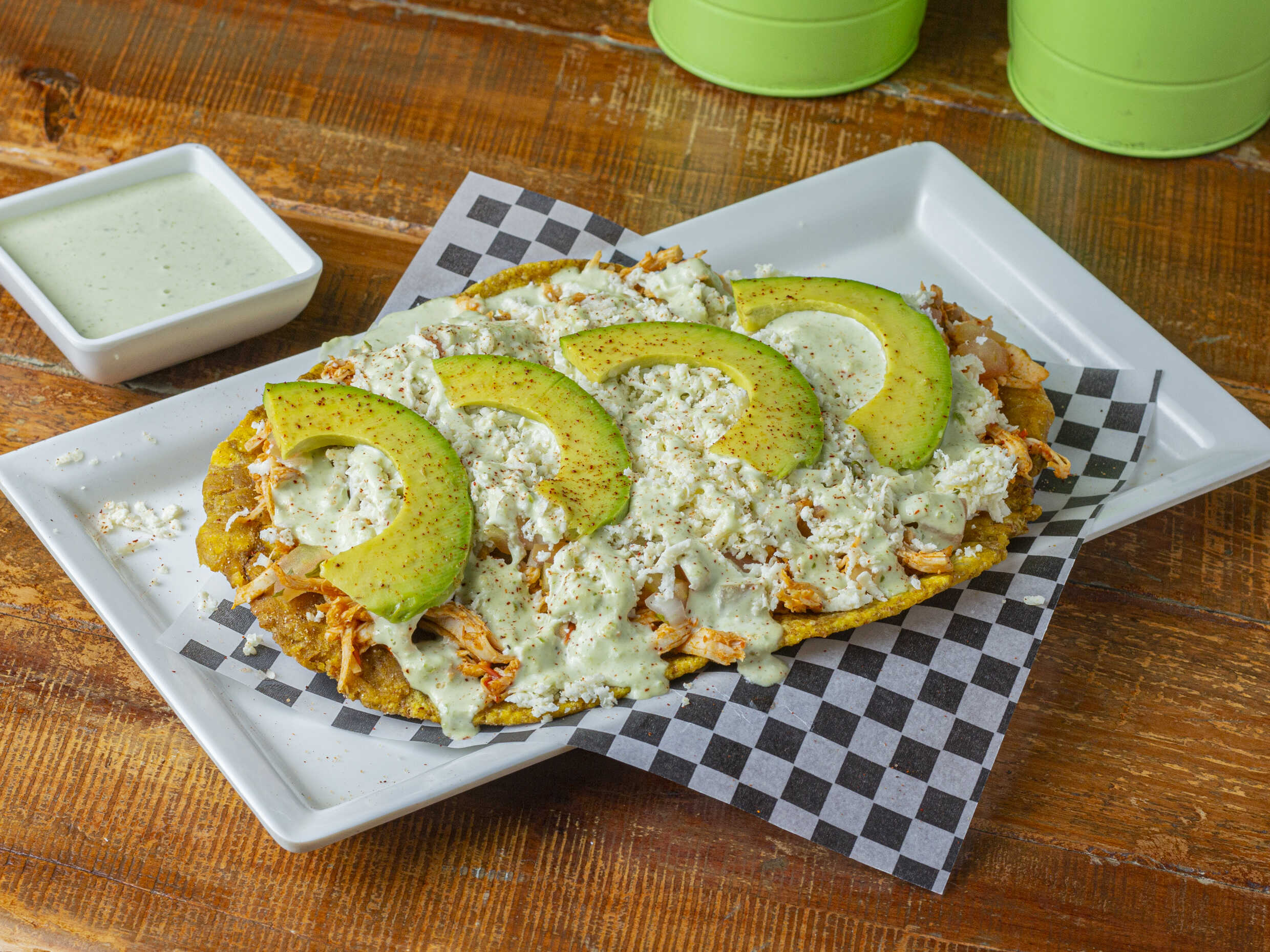 Patacón de Pollo