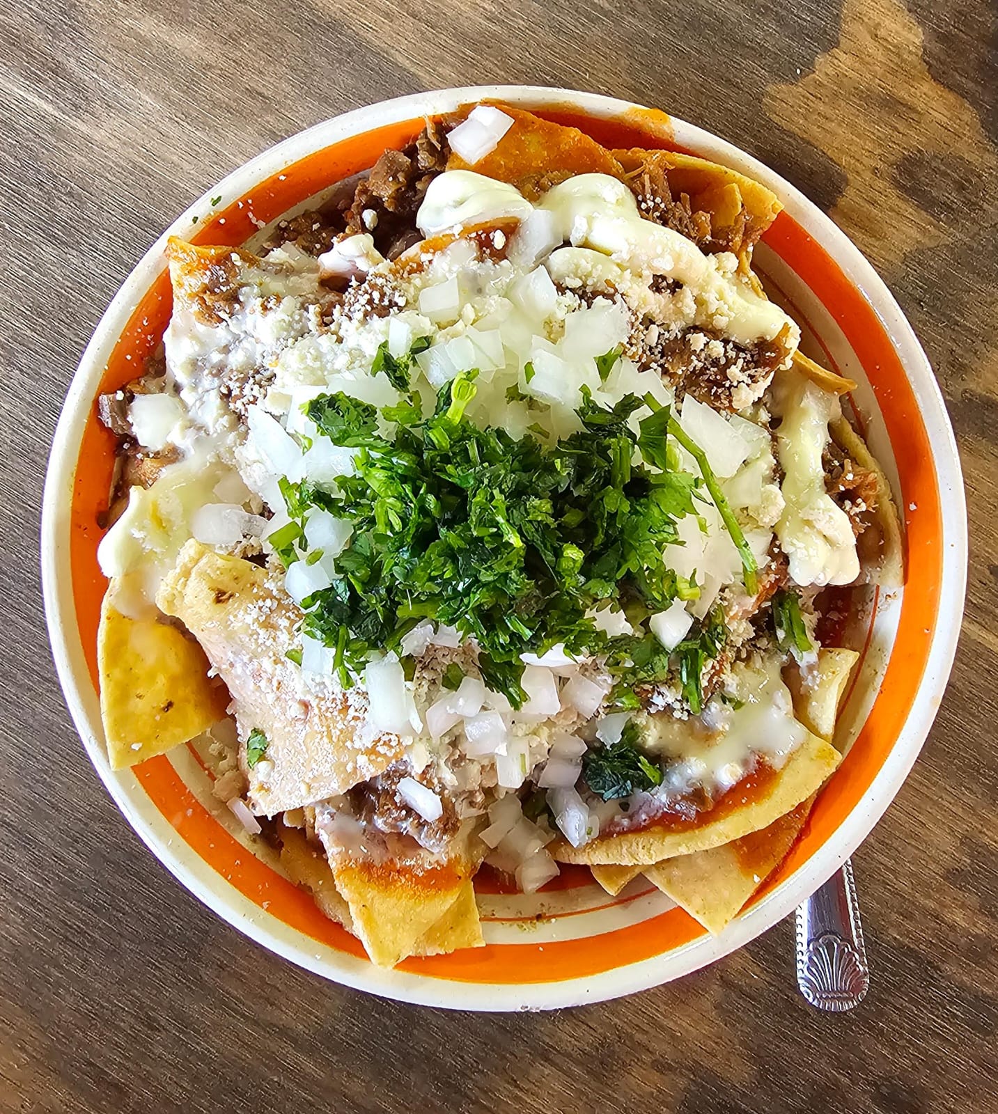 Chilaquiles con Birria