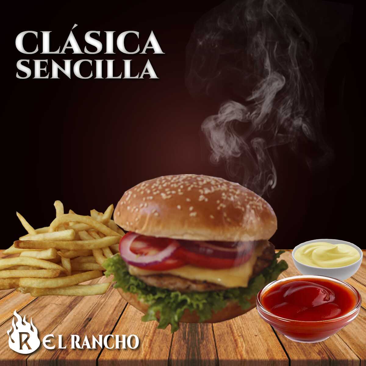 Hamburguesa Clásica