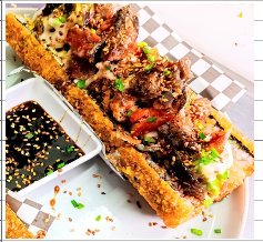 SUSHI DOG  + BEBIDA