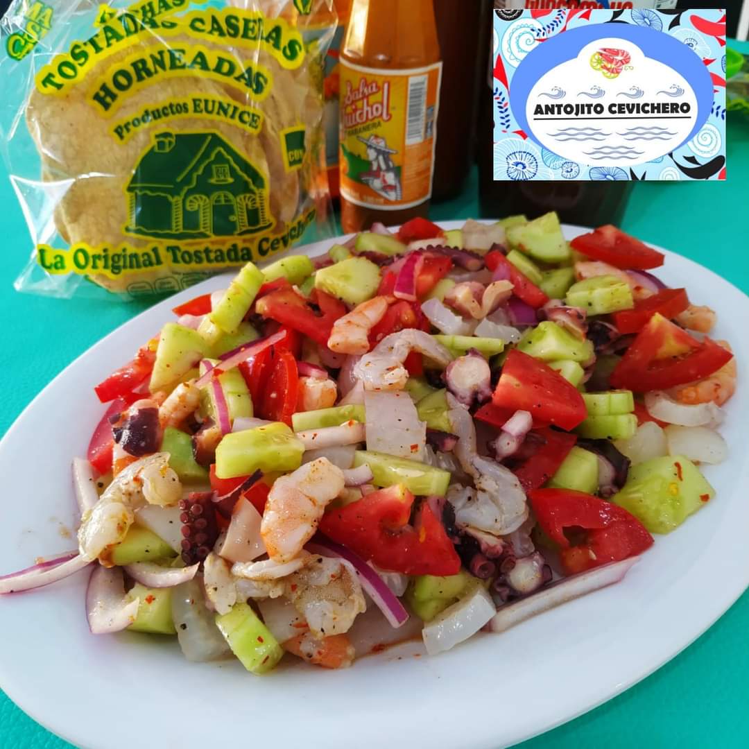 Para Picar Camarón y Pulpo Chico