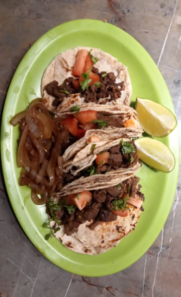 Tacos de Bistek a la Plancha Orden de 6