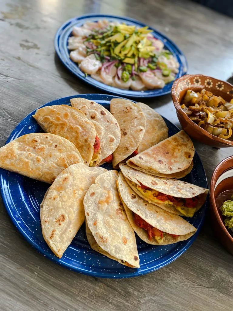 Quesadilla de Chorizo.