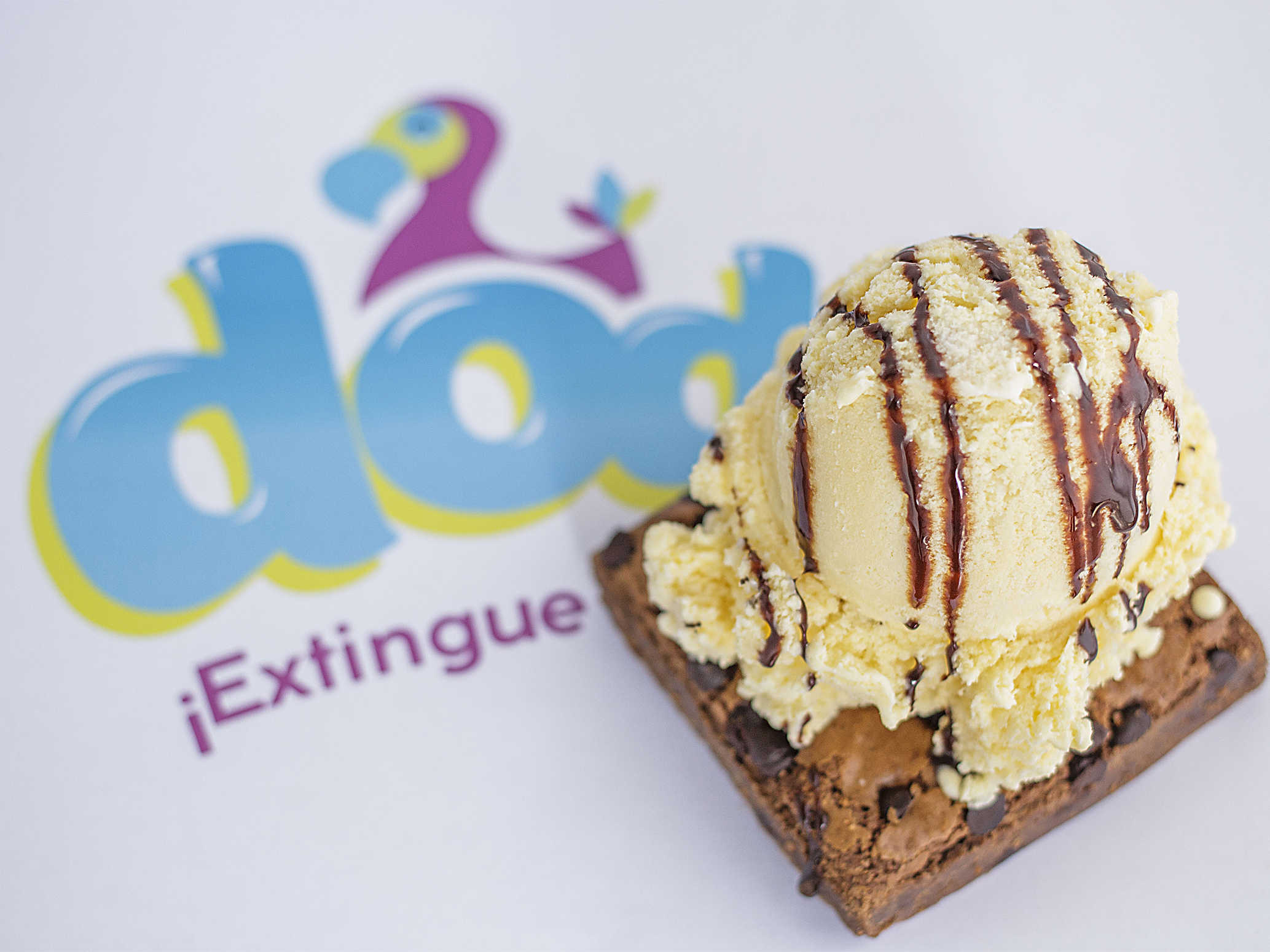 Brownie con Helado