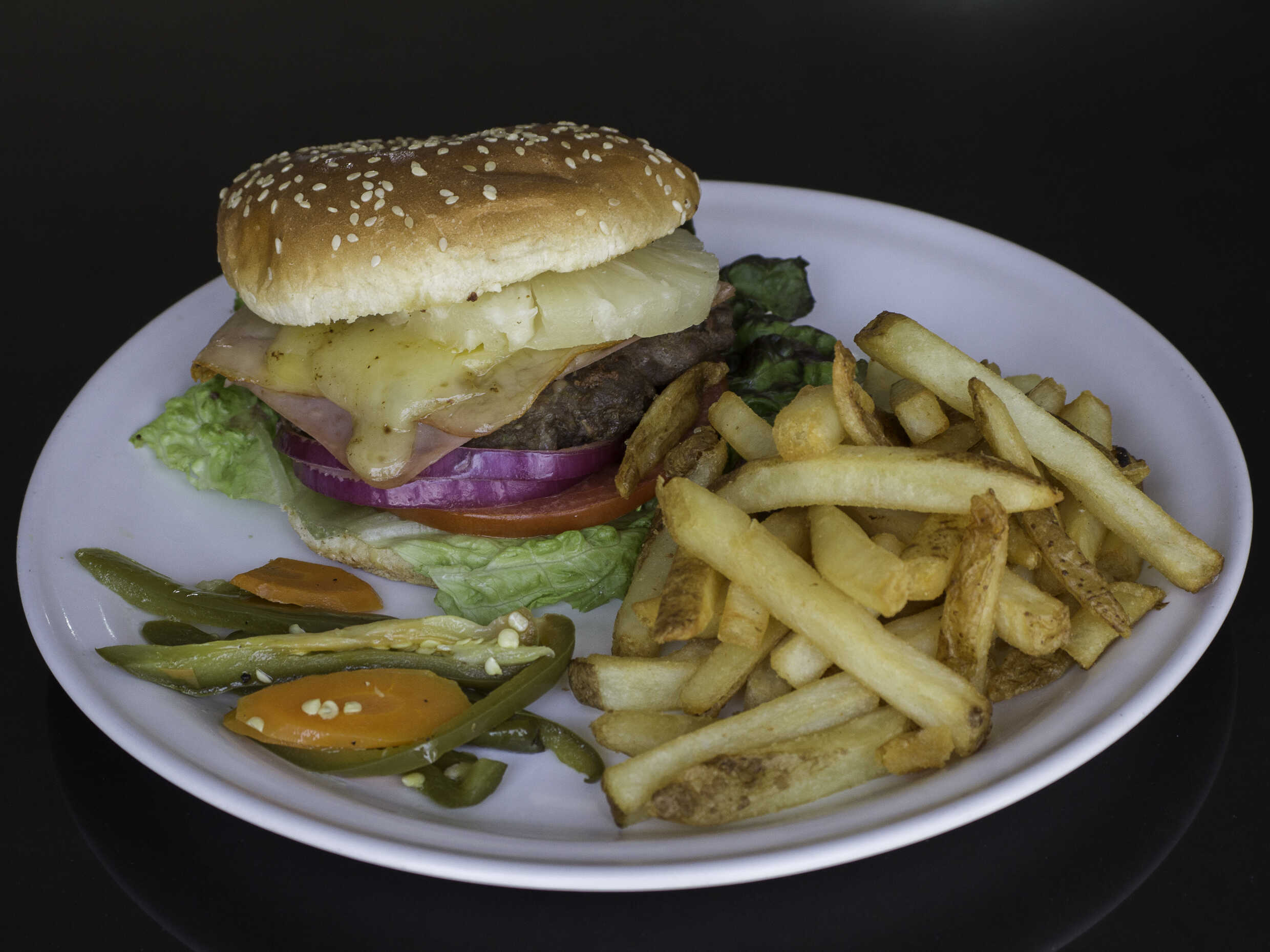 Hamburguesa Hawaiana