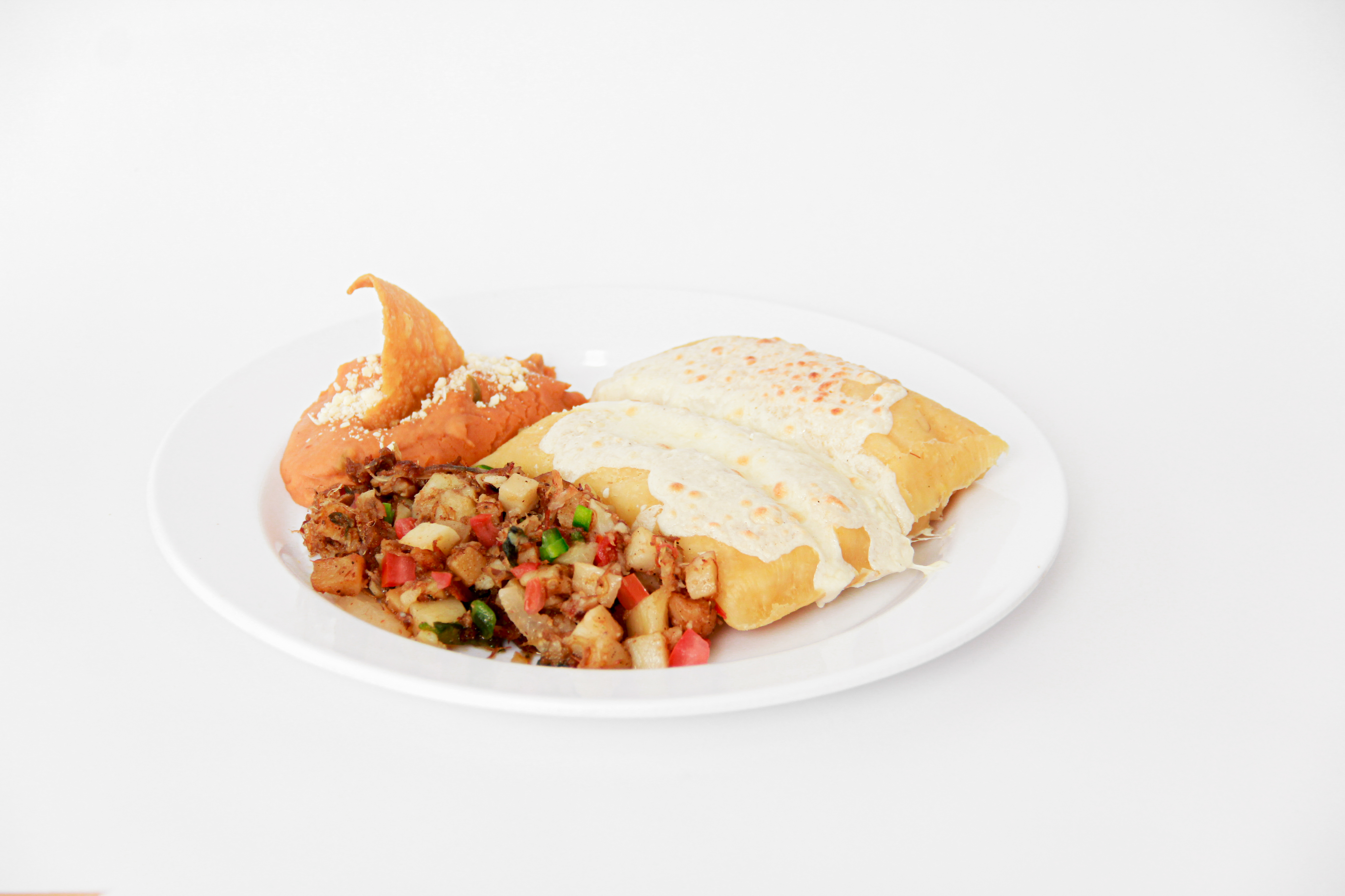 Tamales con Guisado