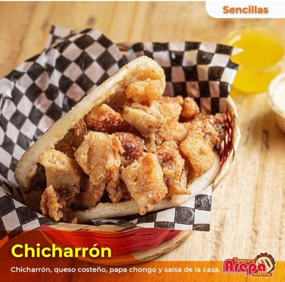 Arepa de Chicharrón