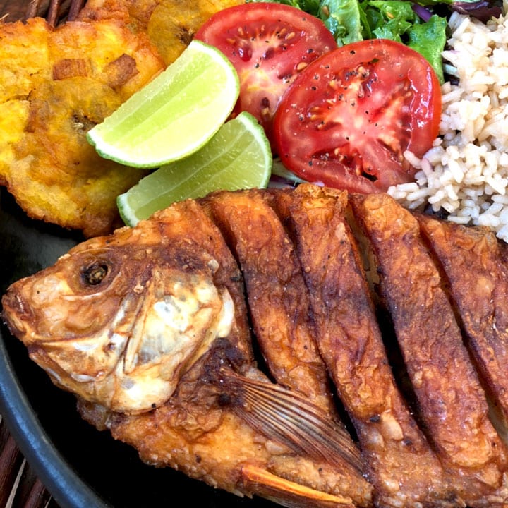 Mojarra al Mojo de Ajo