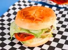 la Hamburguesa Hawaiana