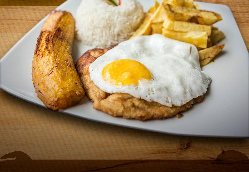 Milanesa a lo Pobre