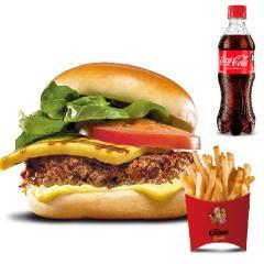 Combo queso parrilla + Coca Cola 400ml.