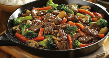 Fajitas Salteadas de Res