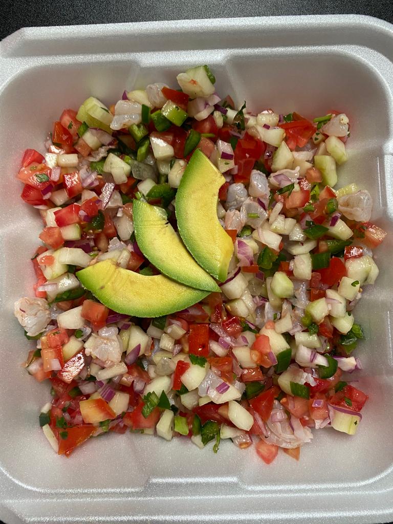 Ceviche Negro (salsa negra)