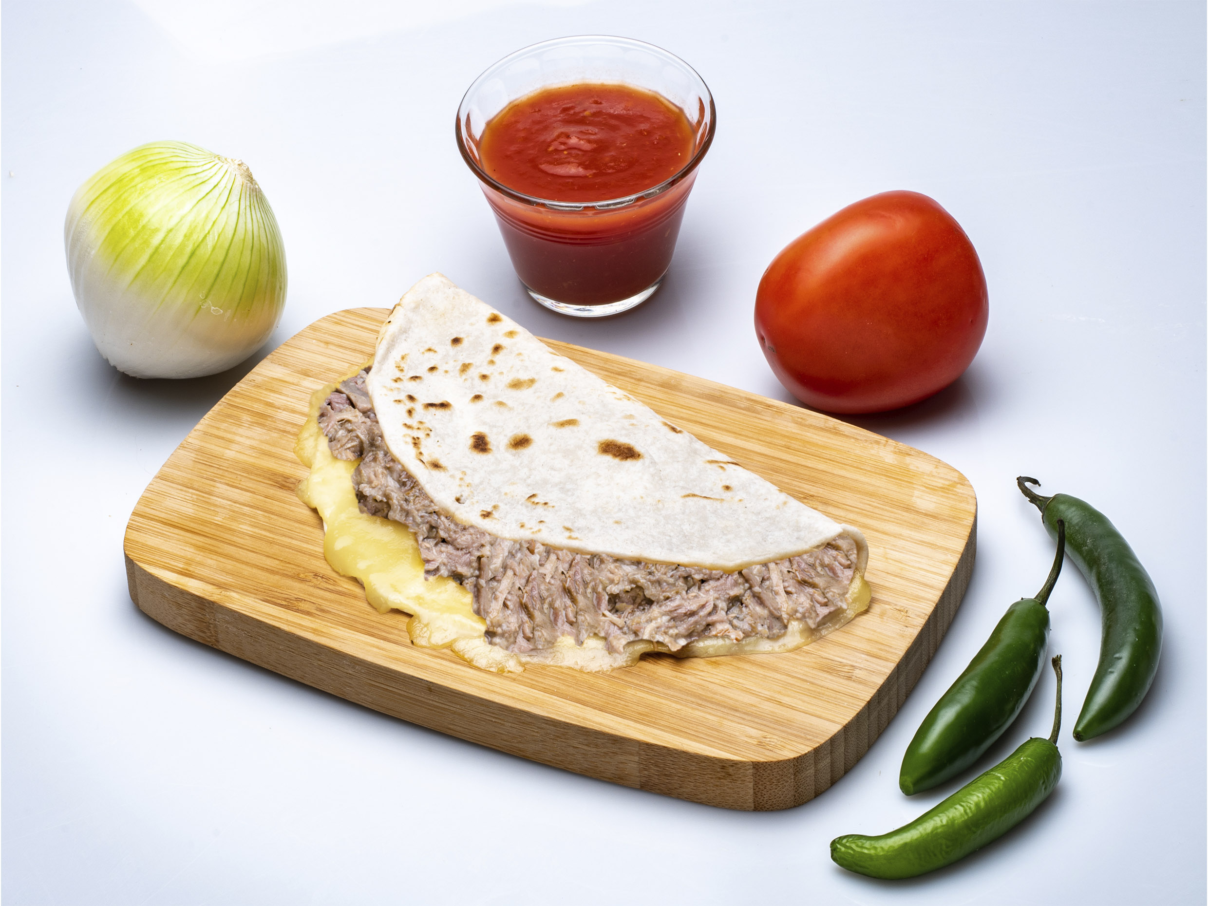 Quesadilla de Barbacoa | Beef Barbecue