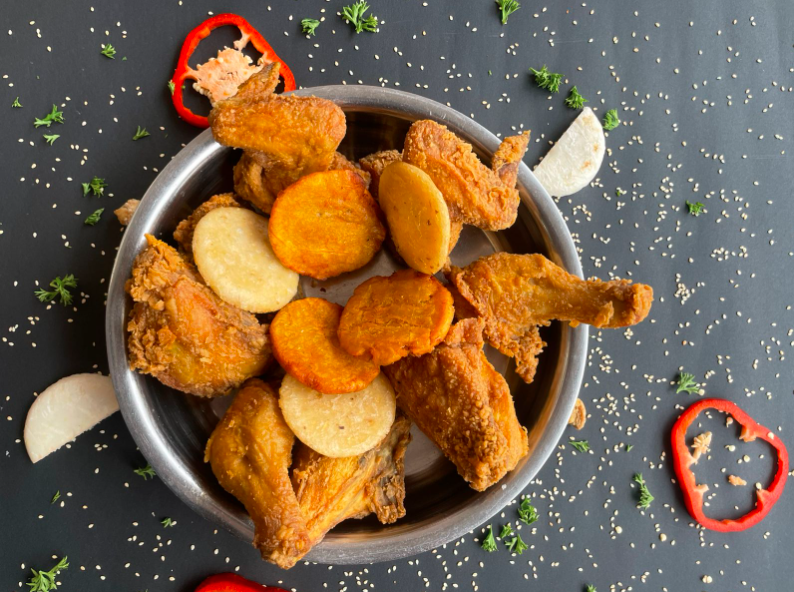 1 Pollo Apanado Entero