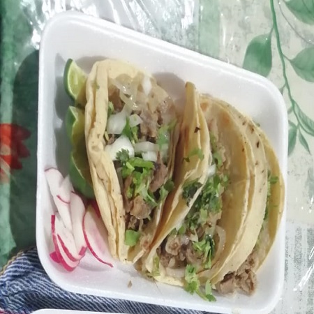 Tacos Asada 3 piezas