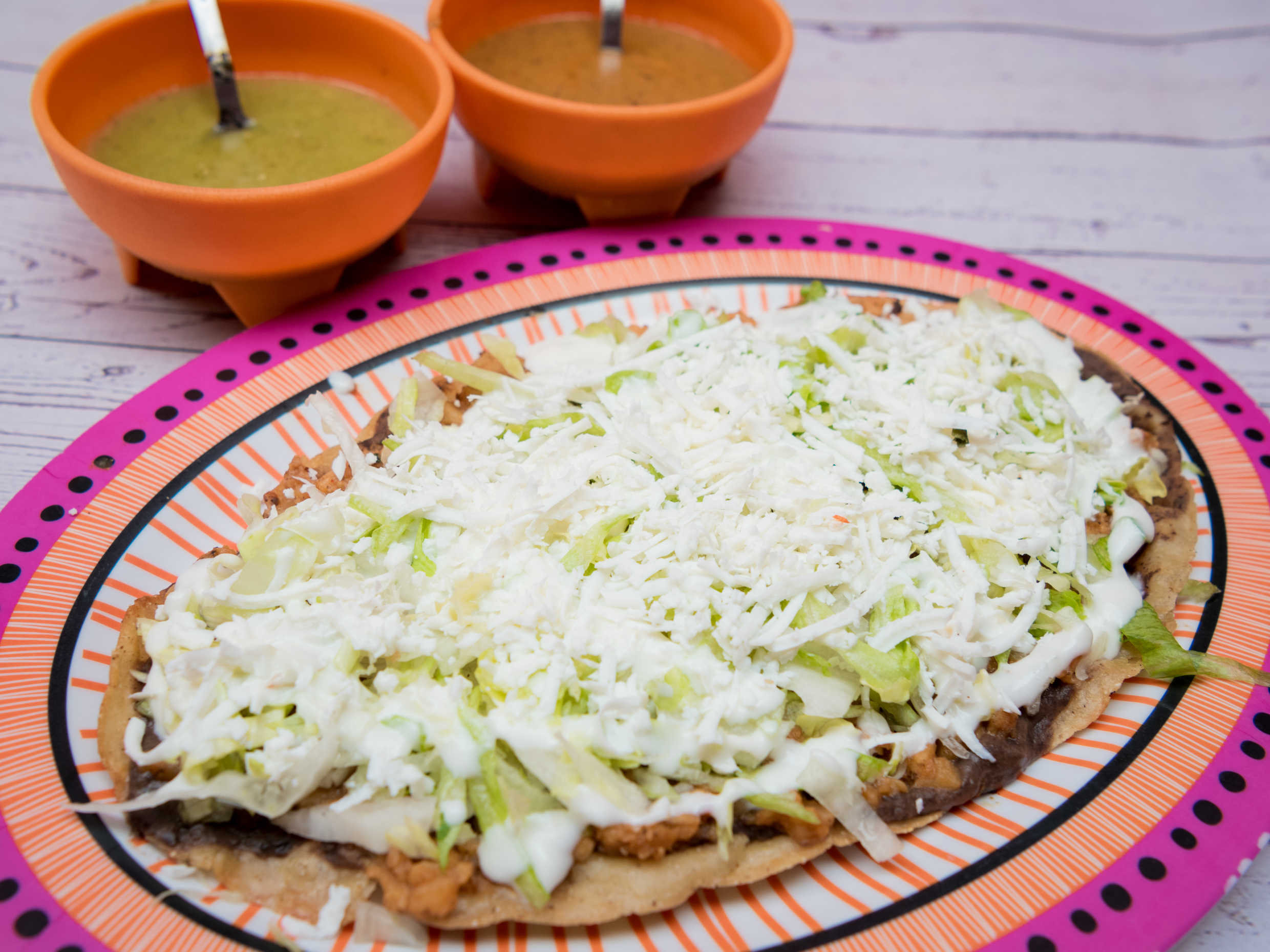 Huarache de Guisado-