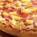 Pizza Hawaiana 4 Porciones