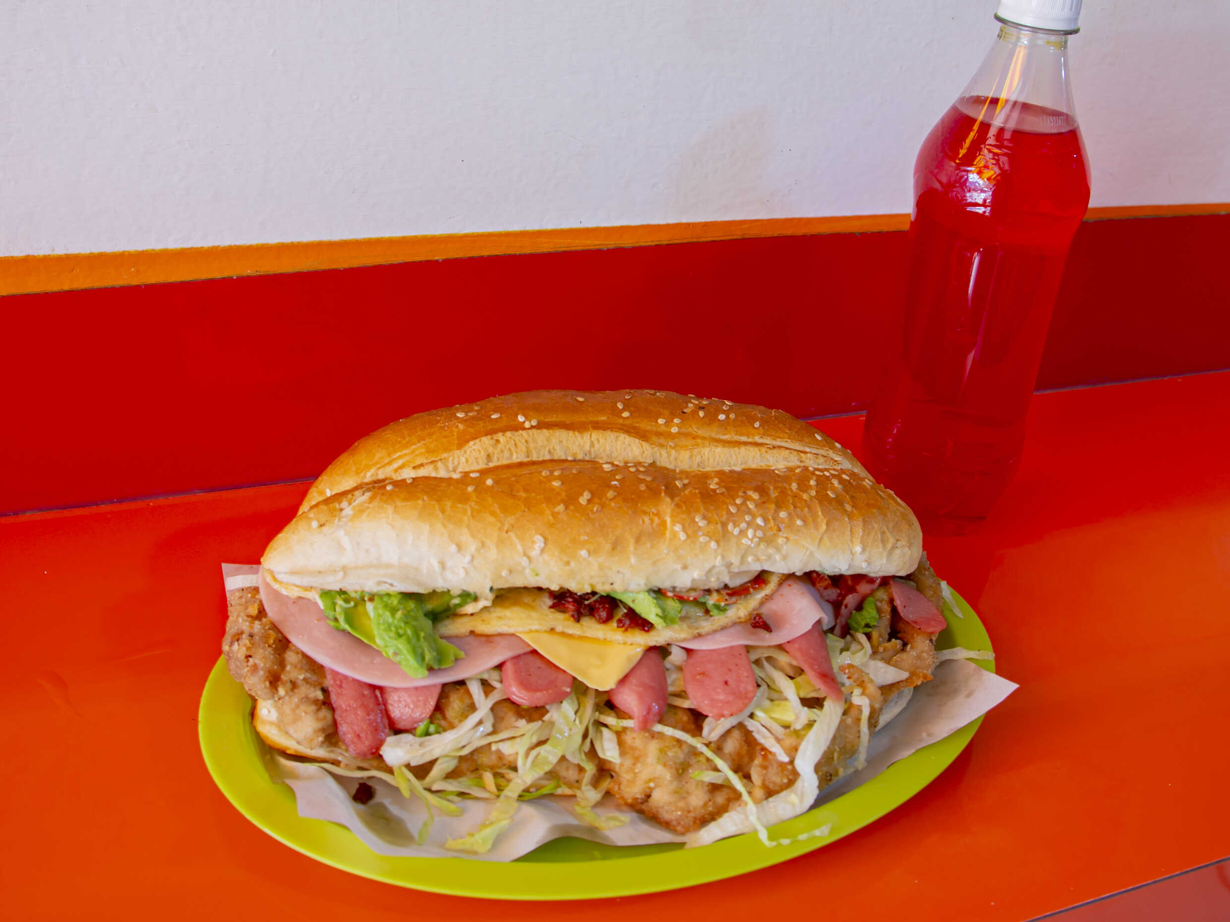 TORTA CUBANA + AGUA DE FRUTA