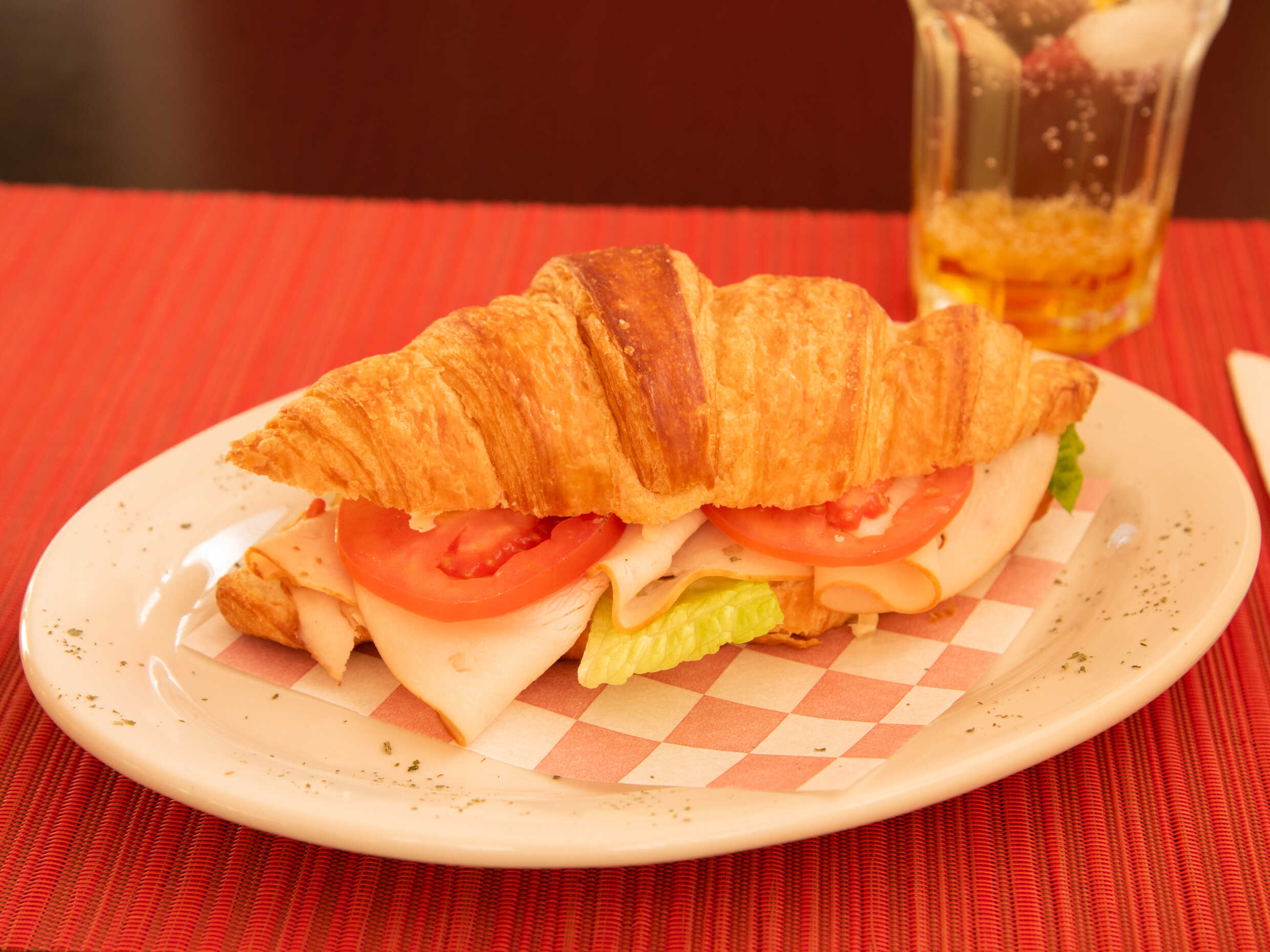 Croissant Jamón de Pierna