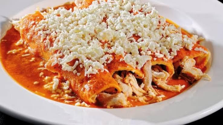 Enchiladas Rojas( 4pza)