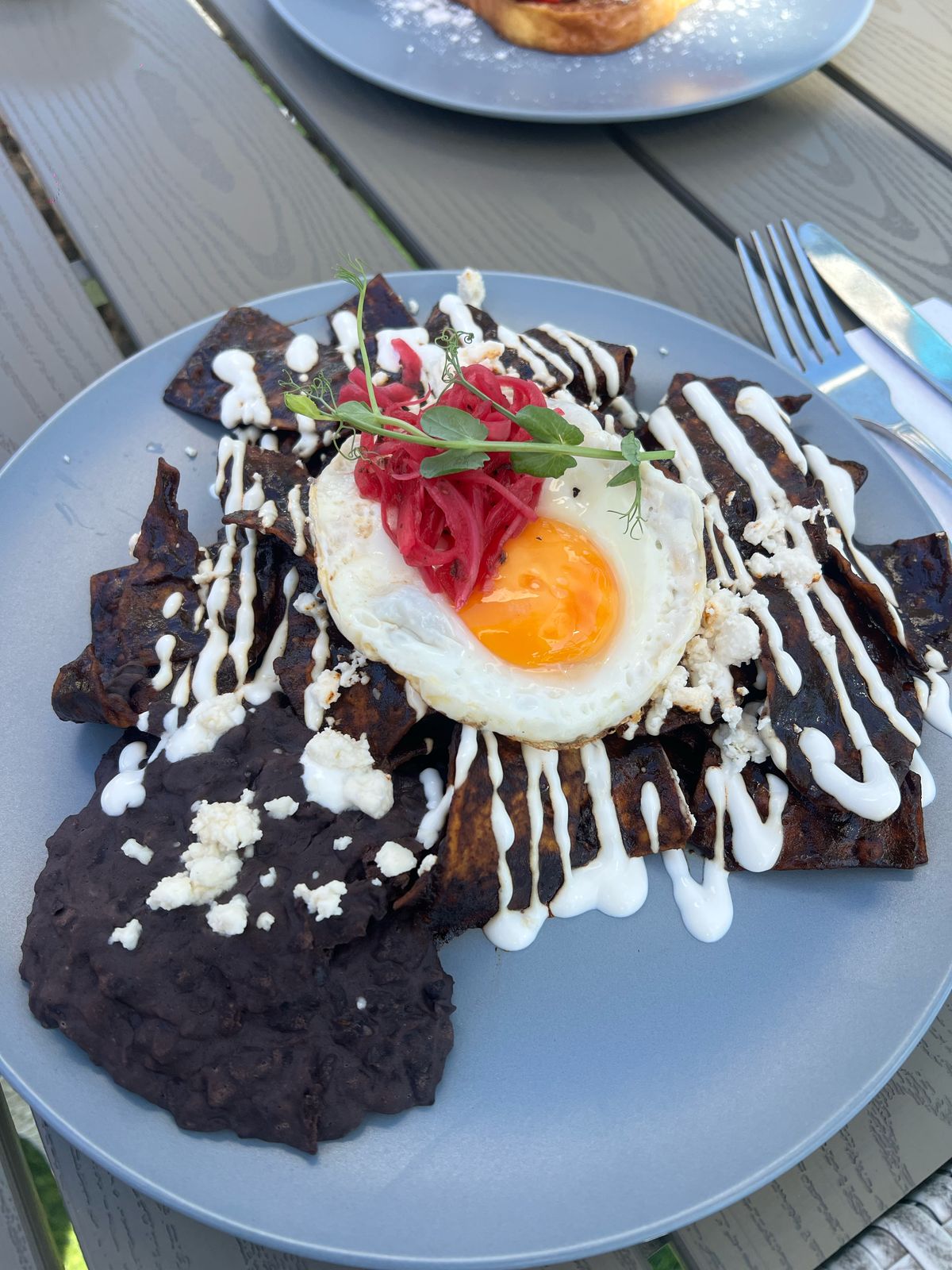 Chilaquiles Mole Negro