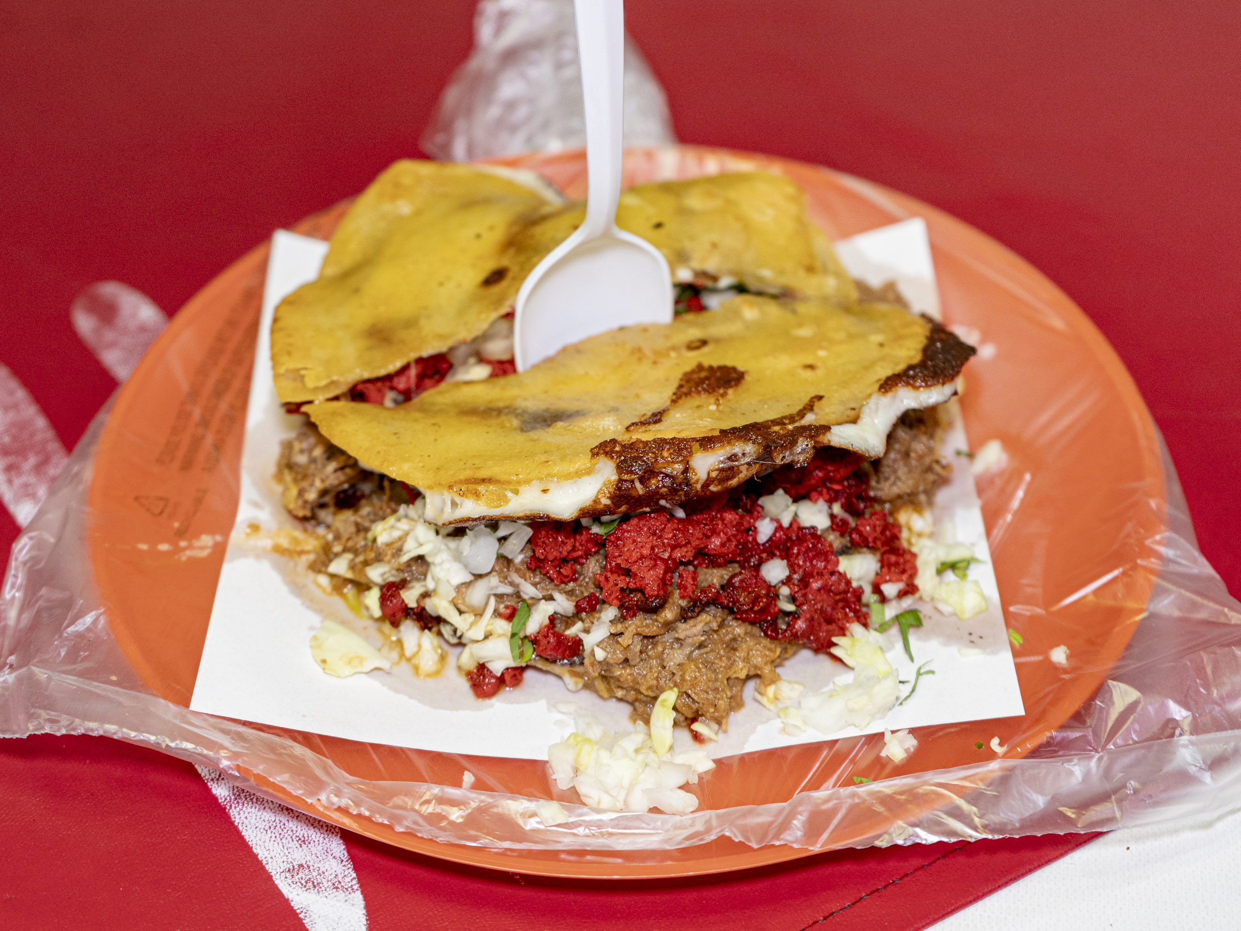 Quesadilla Dorada Campechana
