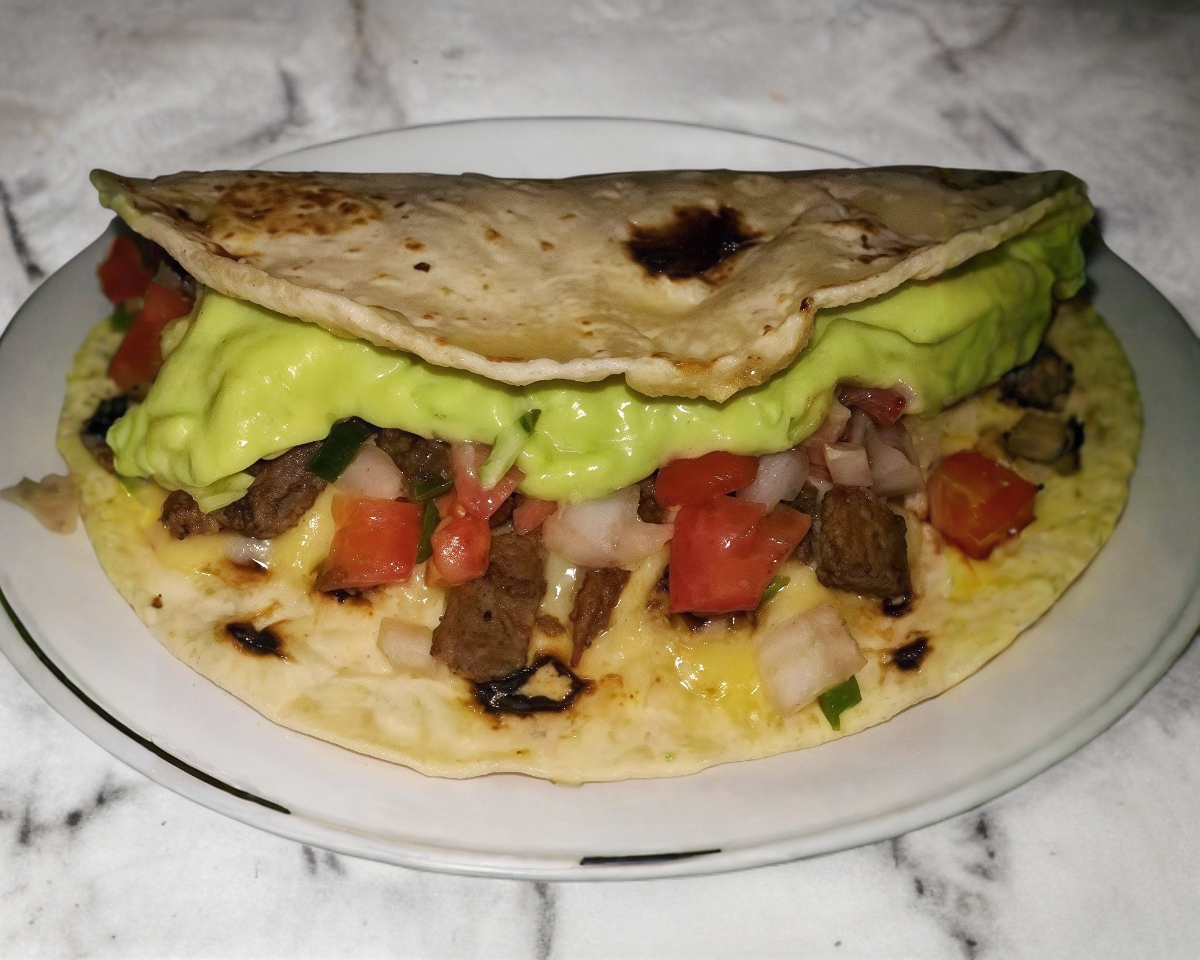 Quesadilla de Maíz de Asada