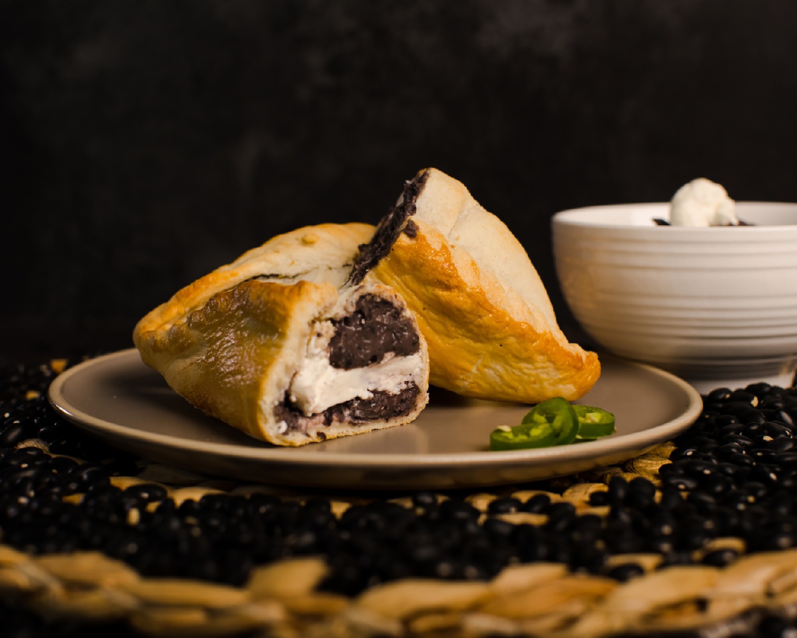 Frijol Negro con Philadelphia