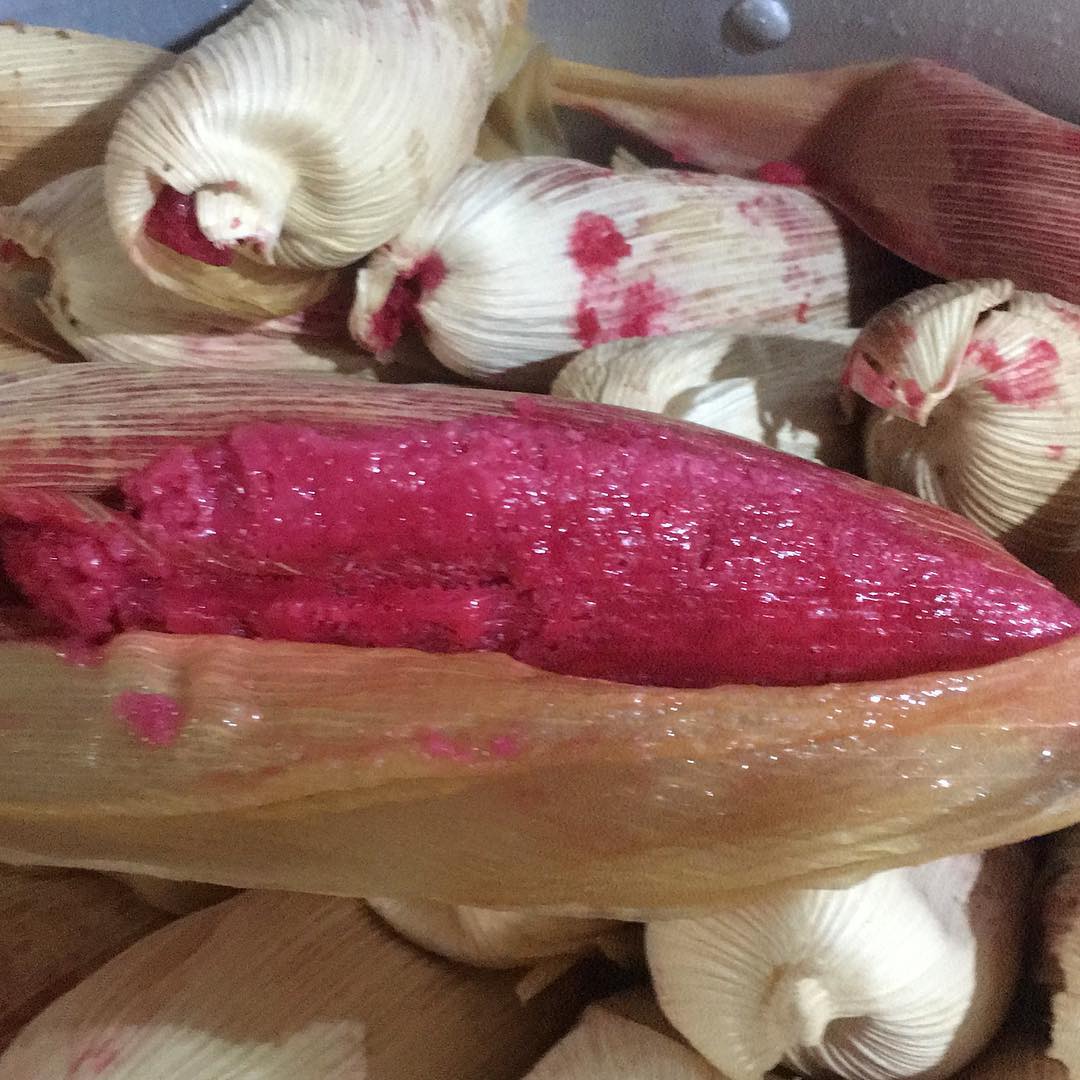 Tamal de Fresa