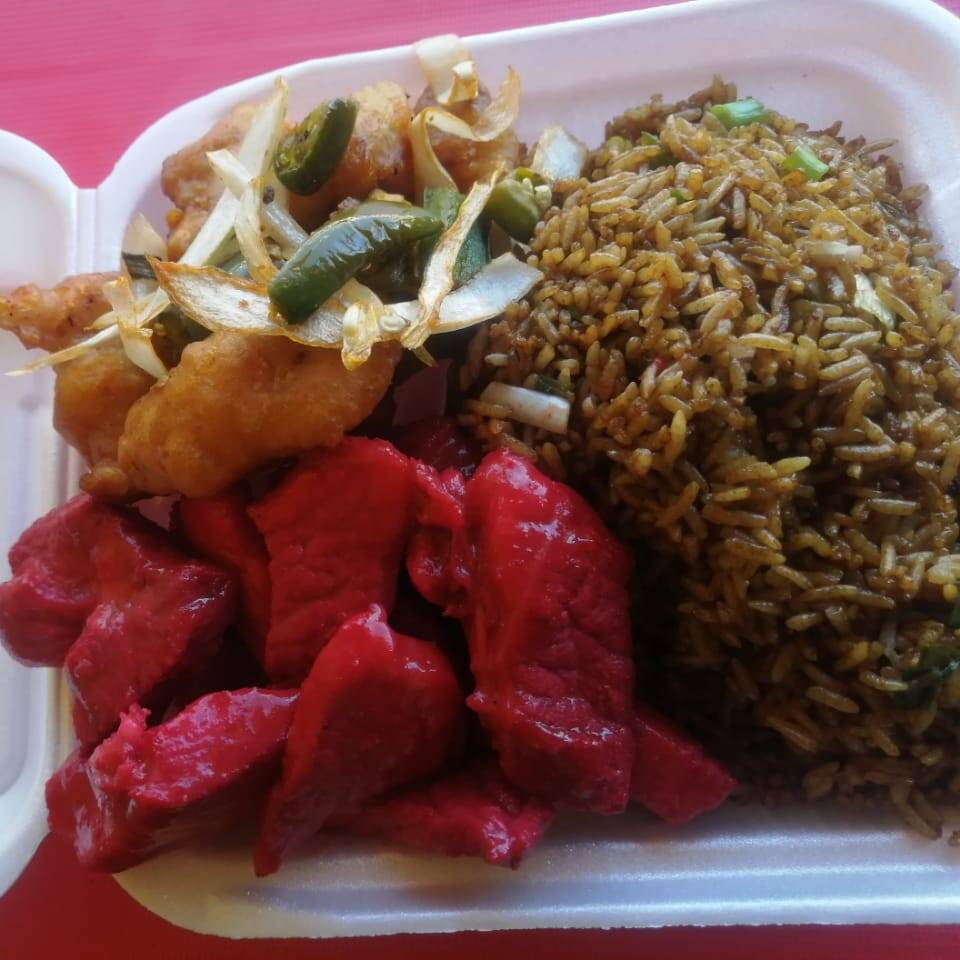 Arroz Cantones y 2 Guisos