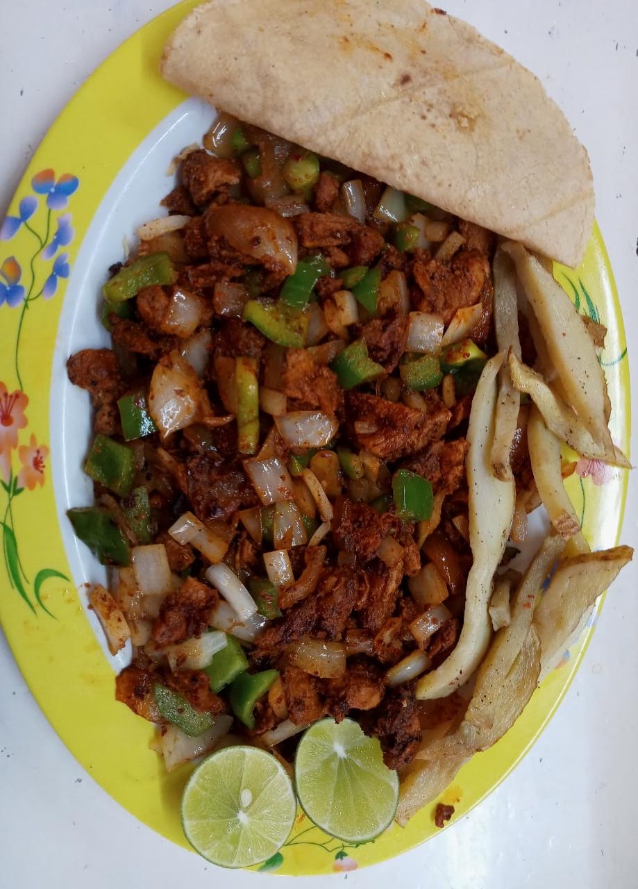 Alambre de Cecina Enchilada