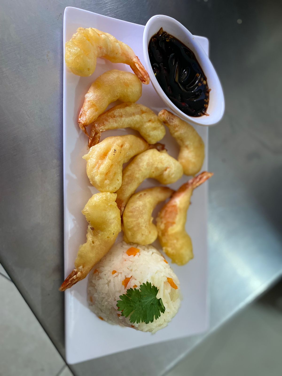 Camarones Tempura