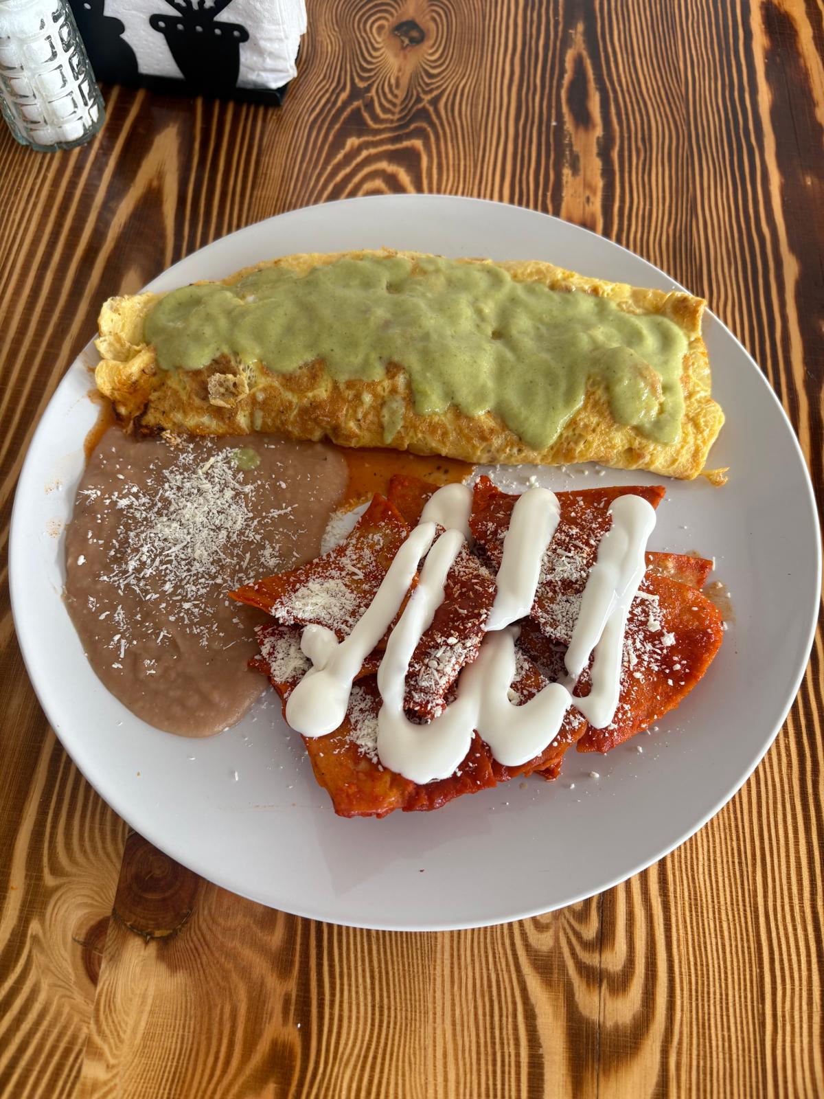 Omelette Rajas Poblanas