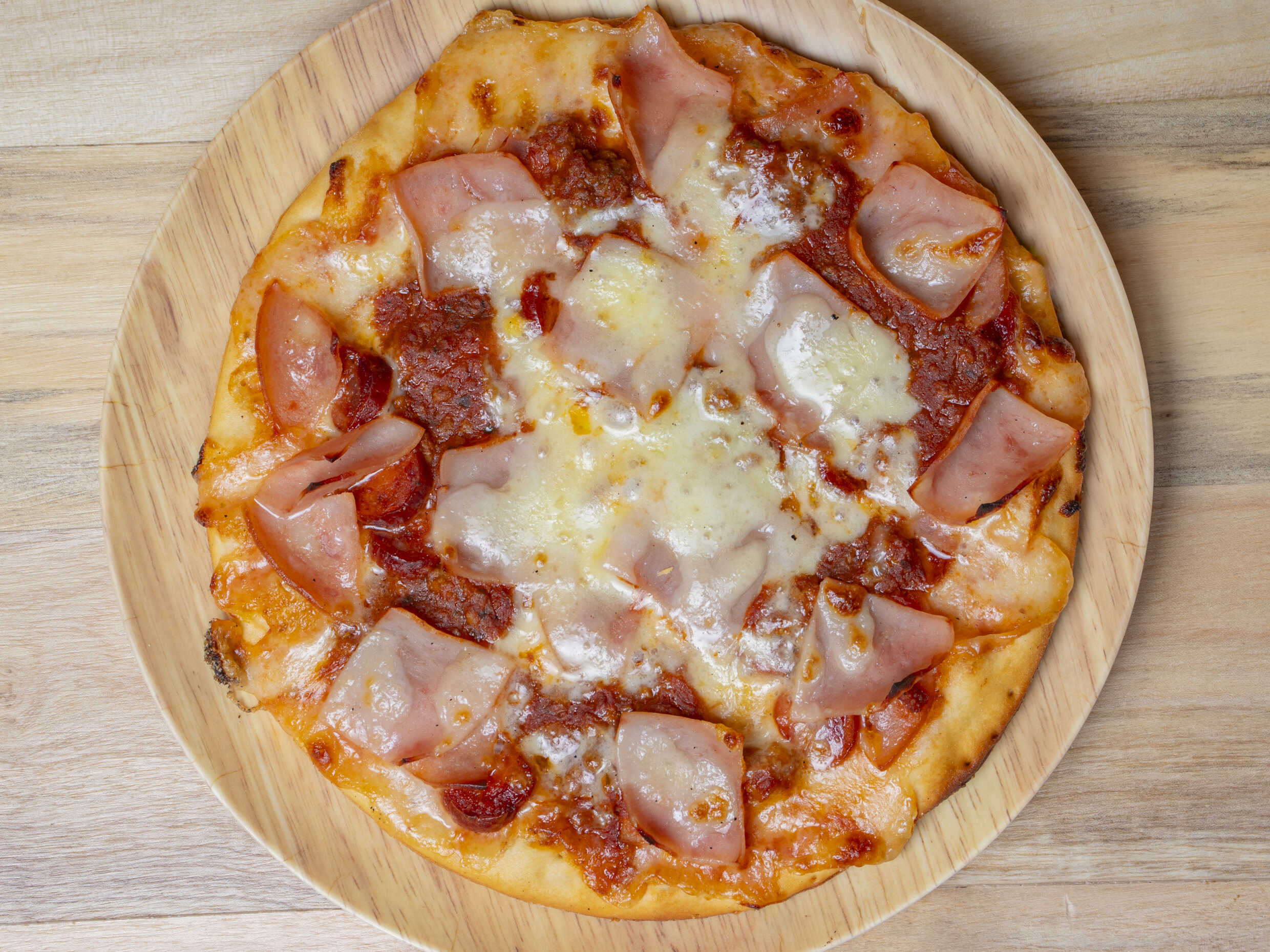 Pizza Jamón Queso