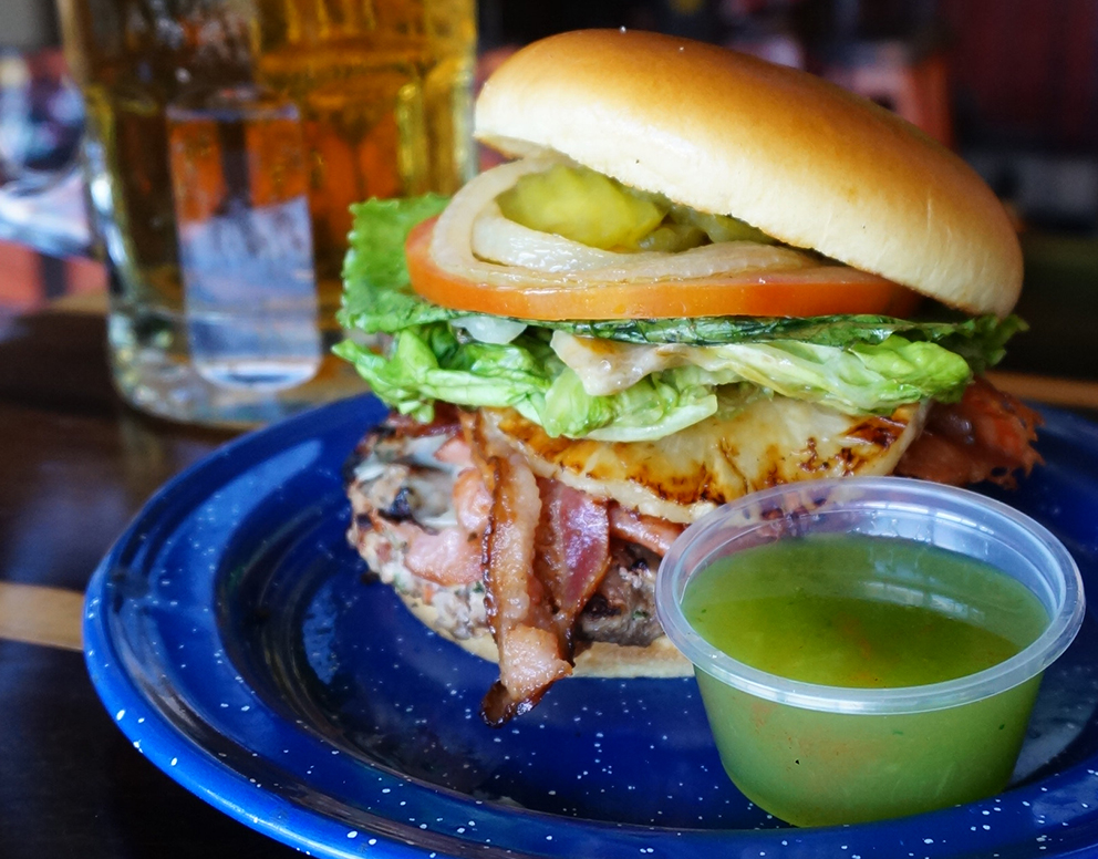 Hamburguesa Caribeña