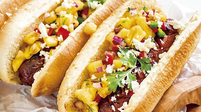 Hot Dog Hawaiano