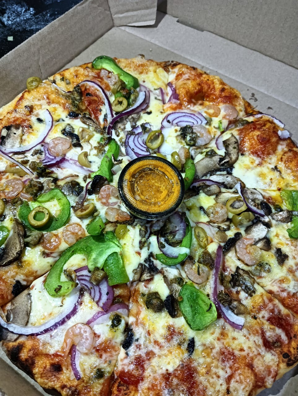 Pizza Mariscos