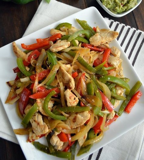 Fajitas de Pollo