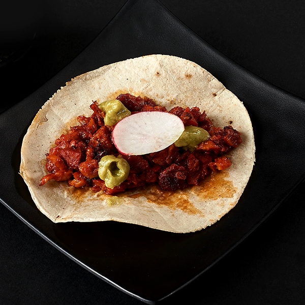 Taco Chicharrón Prensado