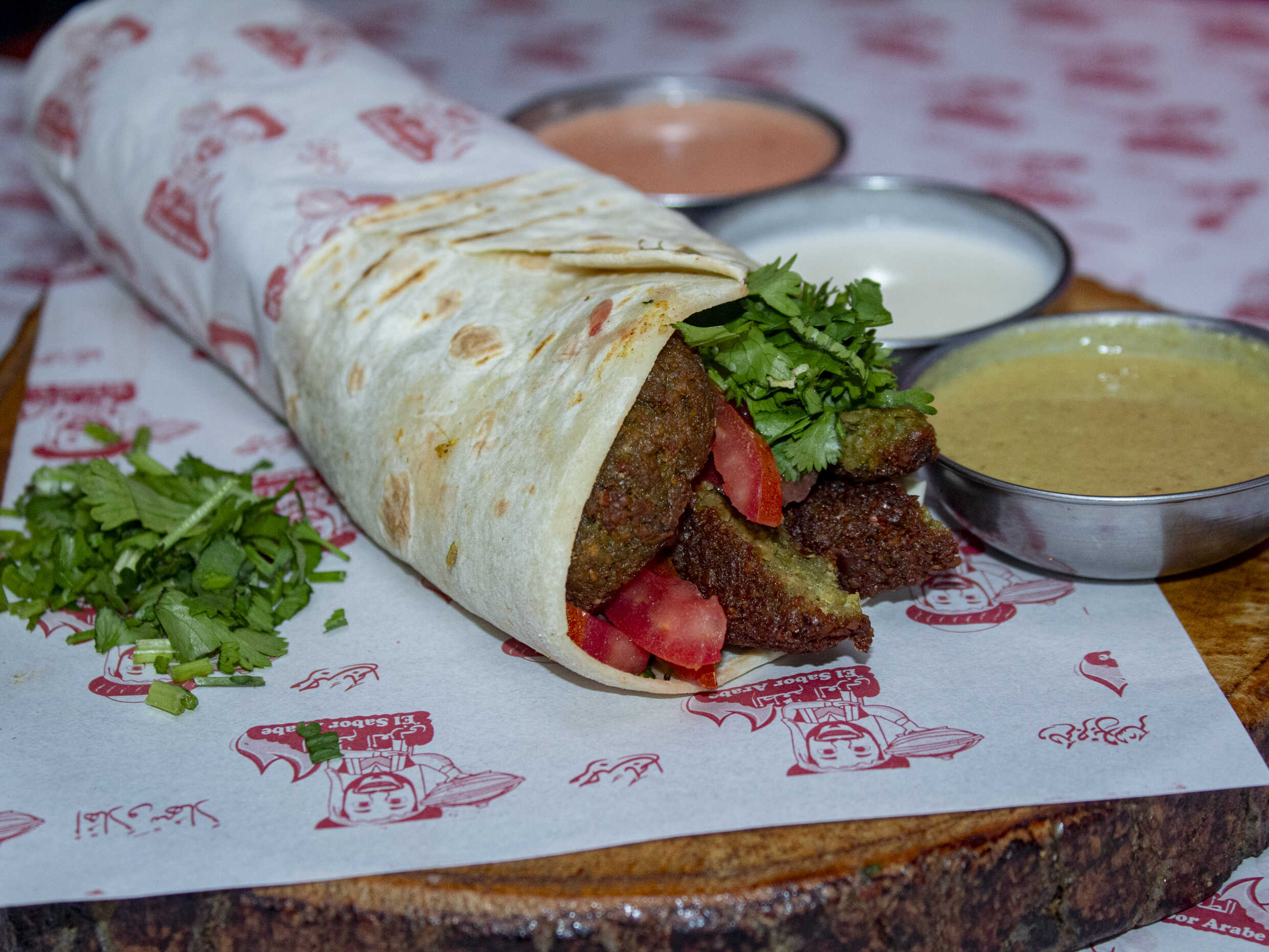 Wrap de Falafel