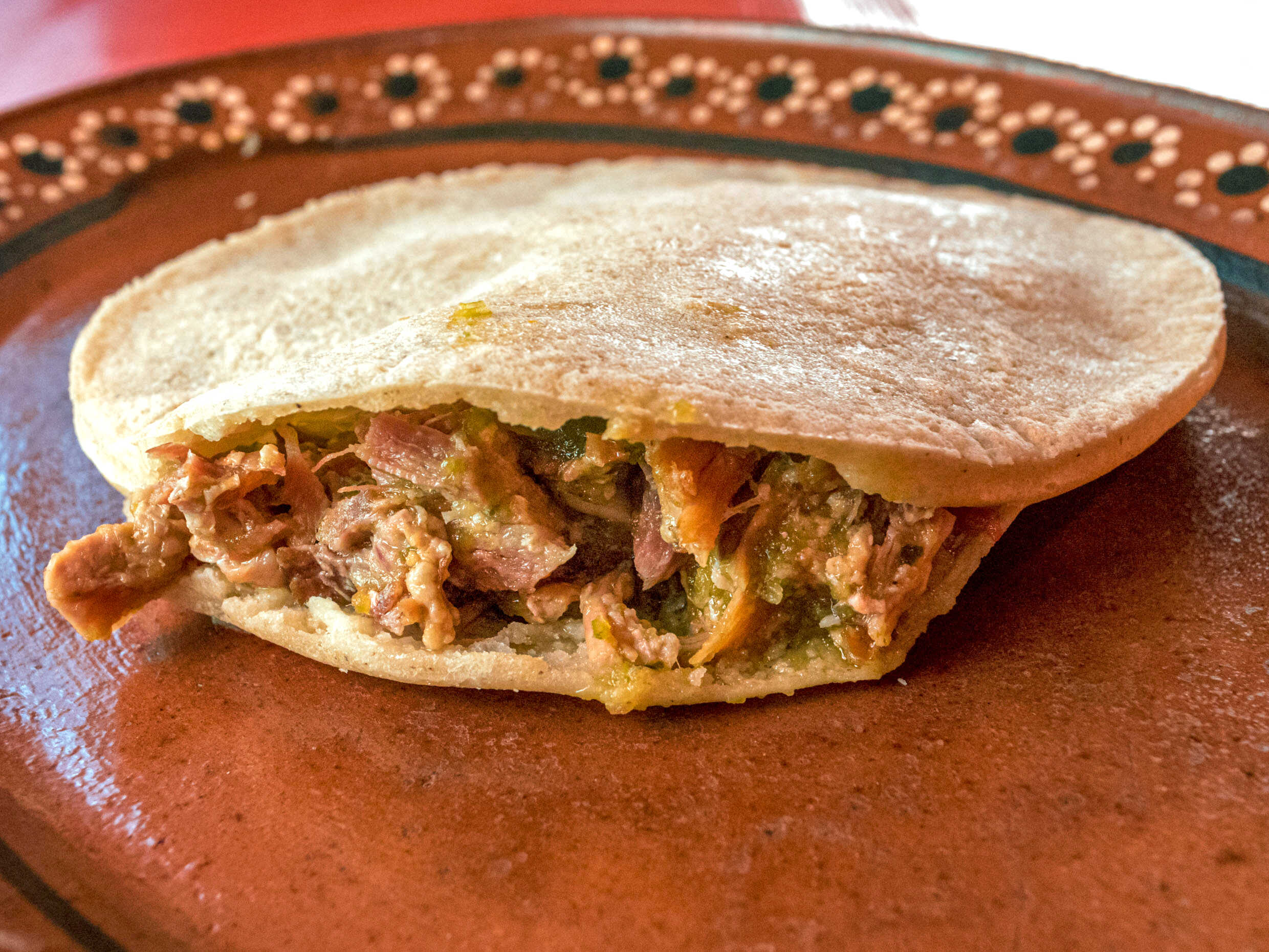 Gordita de Chicharrón Prensado