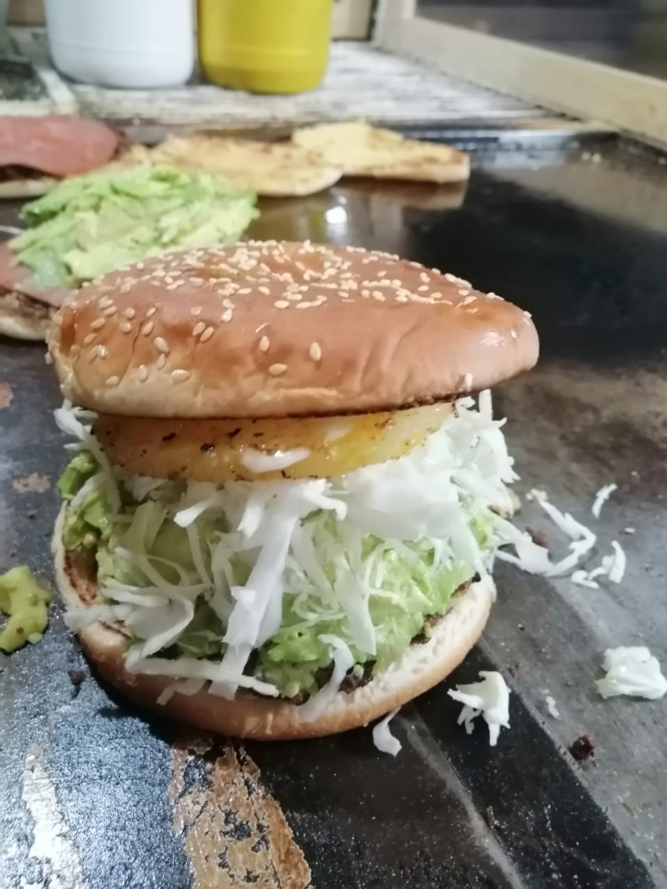 Hamburguesa Hawaiana