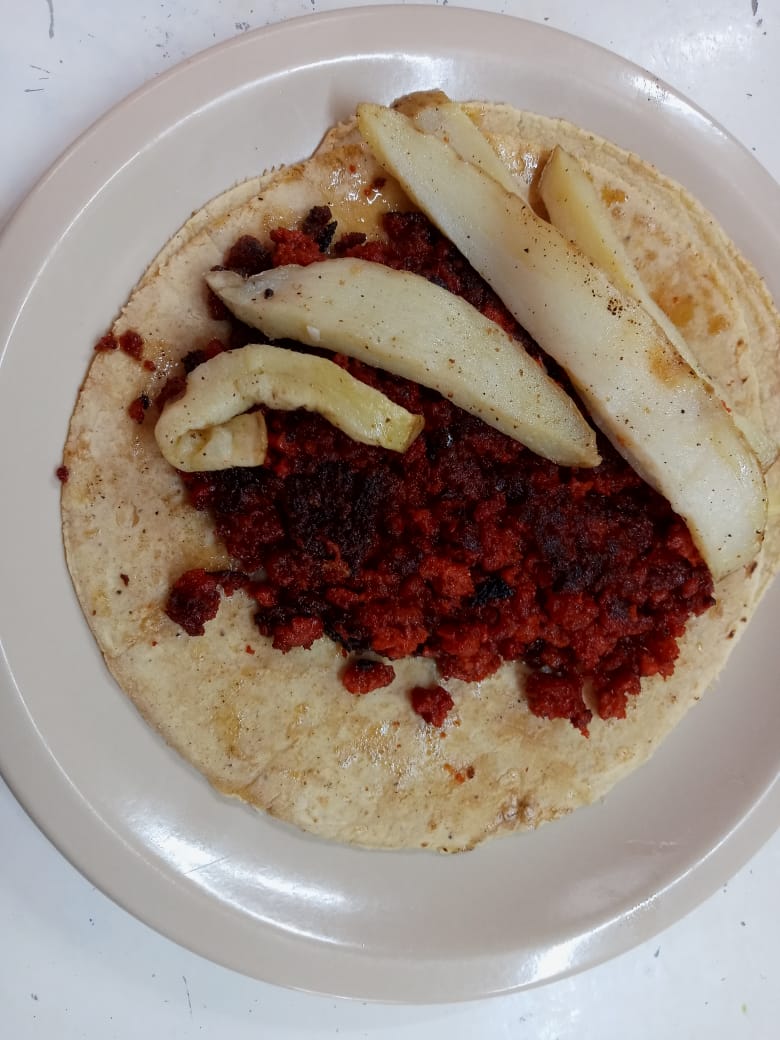 Taco de Chorizo