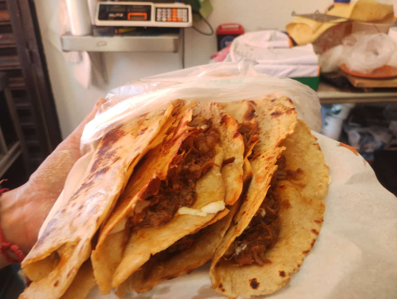 Taco Grande Dorado.