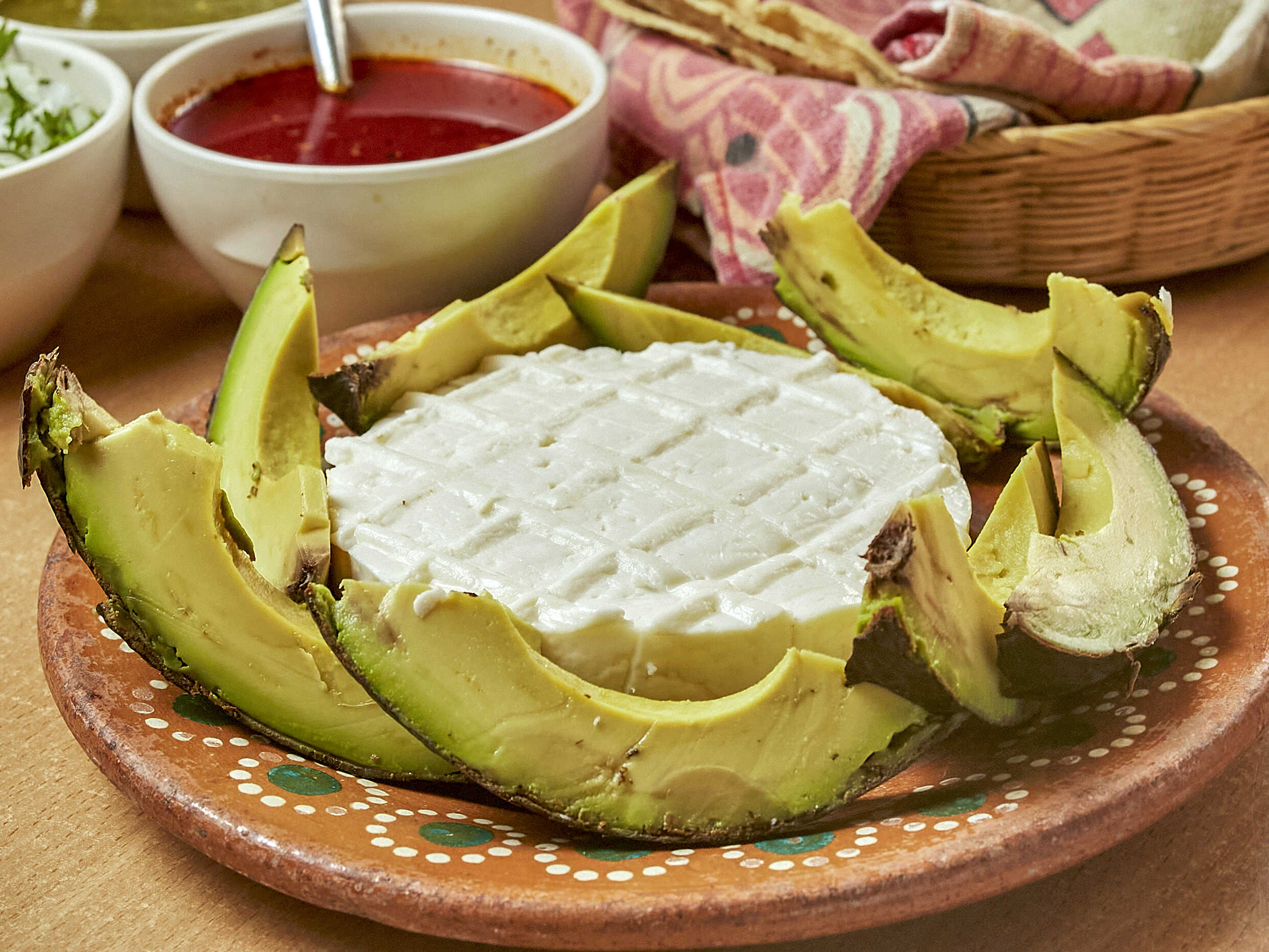 Queso con Aguacate