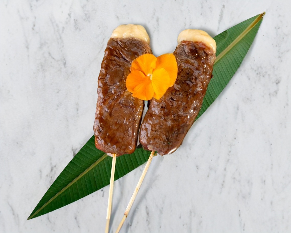 YAKITORI RIB-EYE +QUESO