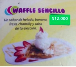 Waffle Sencillo
