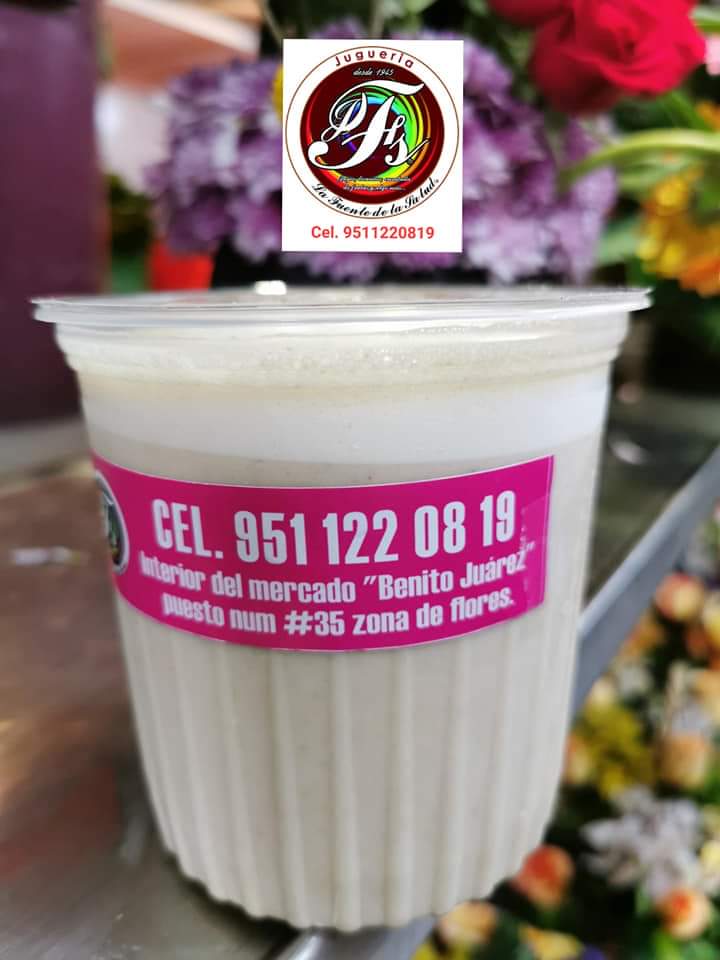 Fresas con crema naturales de un litro