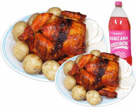 2 Pollos Asados + 1 Gaseosa 1.5 L